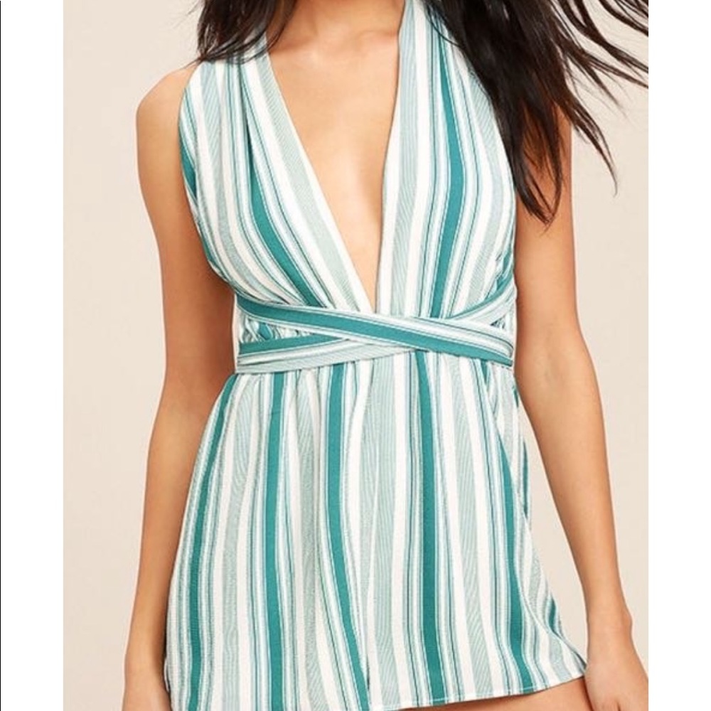 Lulus multi-tie romper